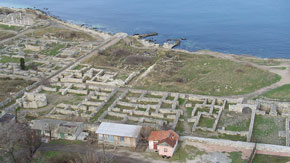 Квартал VIII и X «а», вид сверху (фото 2004 г.)