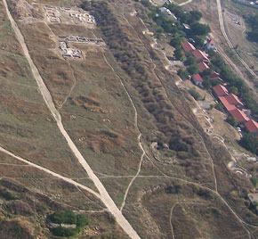 Вид на участок с высоты птичьего полета (аэрофото 2005 г.)
